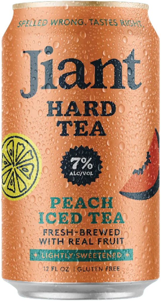 Jiant Hard Tea — Peach Iced Tea
