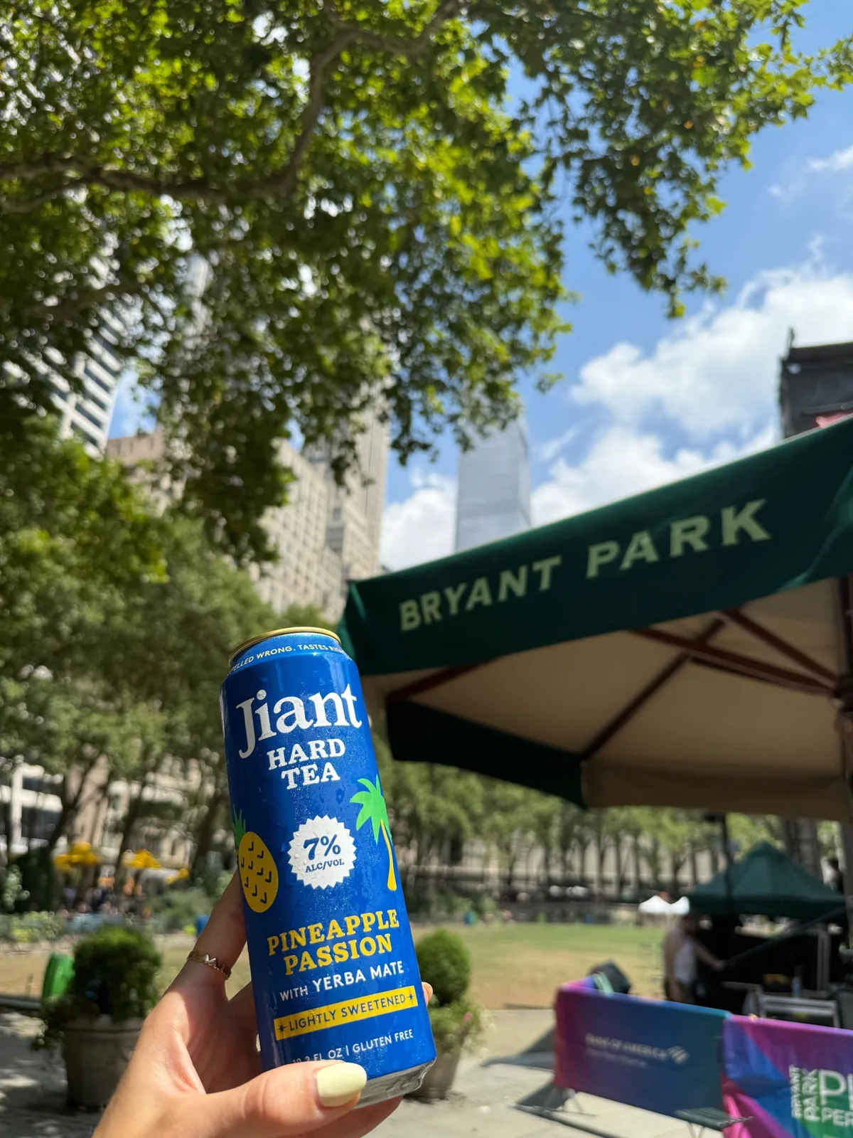 Jiant Hard Tea in the park
